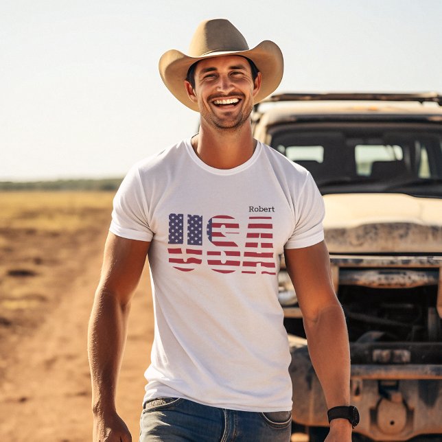 Patriotic USA T-Shirt Unisex Adult S to 5X (Creator Uploaded)