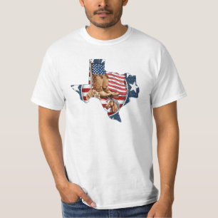 Patriotic USA Texas T-Shirt