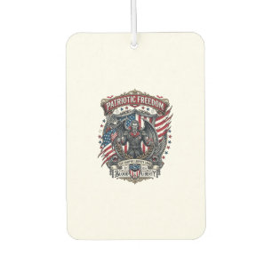 Patriotic Vampire Liberty Lord Horror Monster Patr Car Air Freshener