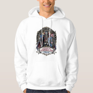 Patriotic Vampire Liberty Lord Horror Monster Patr Hoodie