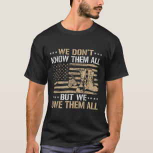 Patriotic Veteran Us Flag 4th Of July Veterans T-Shirt