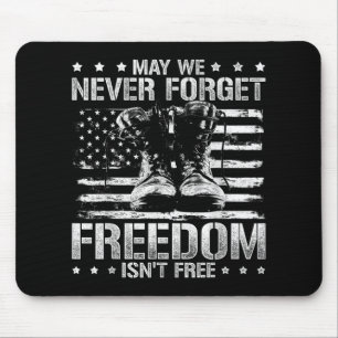 Patriotic Vietnam Veteran Liberty Gift Veterans Da Mouse Pad