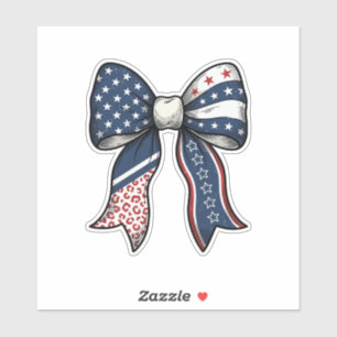 Patriotic Vintage Engraved Bow Vector Design_1
