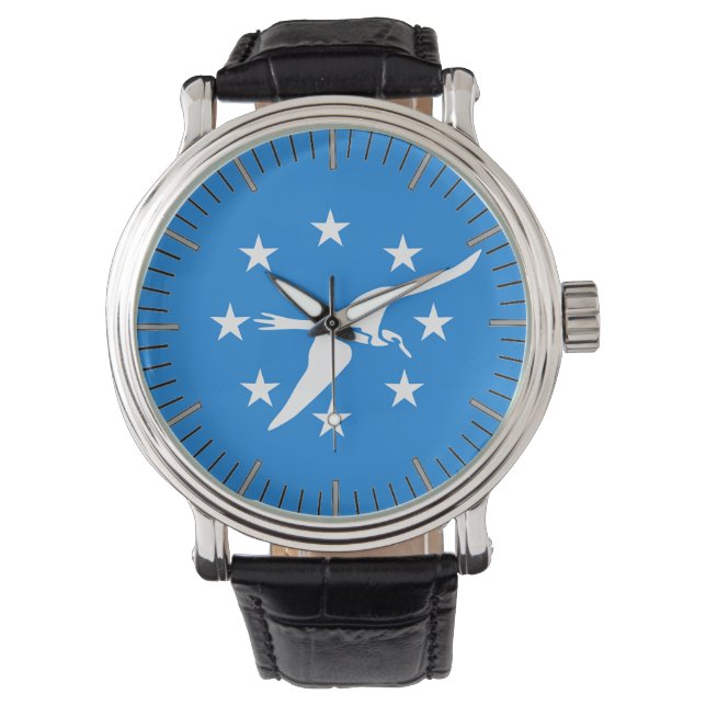 Patriotic watch with Flag of Corpus Christi (Front)