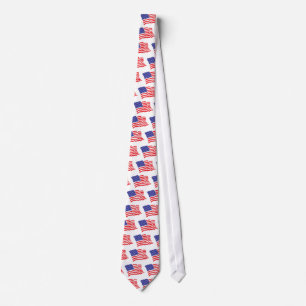 Patriotic Wedding Tie