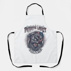 Patriotic Werewolf Patriot Horror Monster Patriot Apron