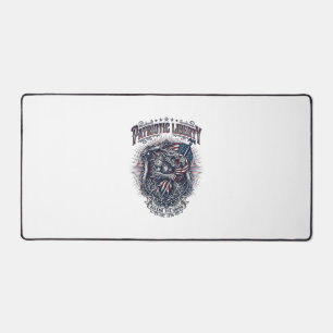 Patriotic Werewolf Patriot Horror Monster Patriot Desk Mat