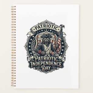 Patriotic Werewolf Patriot Horror Monster Patriot Planner