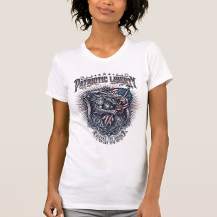 Patriotic Werewolf Patriot Horror Monster Patriot T-Shirt