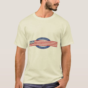 Patriotic Yellowstone Montana T-Shirt