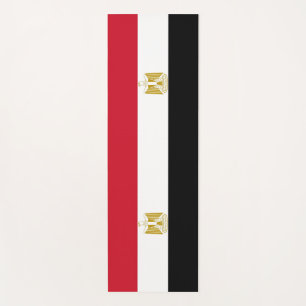 Patriotic Yoga Mats with flag of Egypt