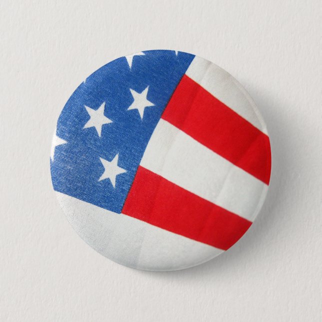 Patriotism 6 Cm Round Badge (Front)