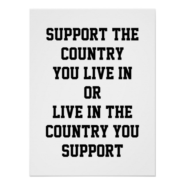 patriotism poster (Front)