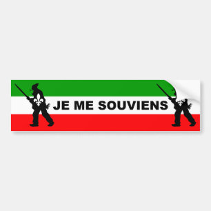 Patriots 1837 I REMEMBER Bumper Sticker