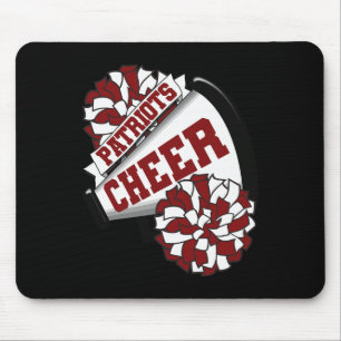 Patriots Cheer Ck To School Cheerleading Spirit M Mouse Pad