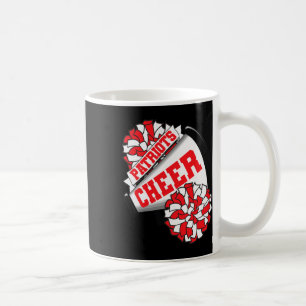 Patriots Cheer Ck To School Cheerleading Spirit R Coffee Mug