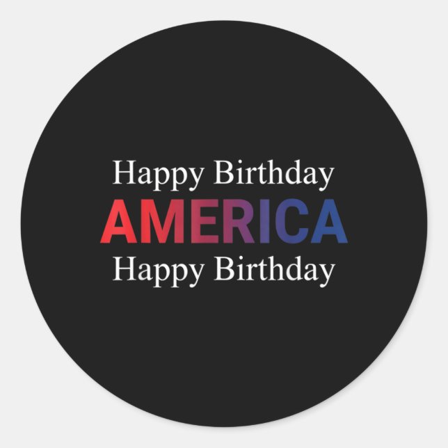 Patriots Classic Round Sticker (Front)