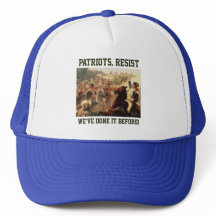Patriots Resist Attacks on Democracy Trucker Hat