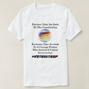 Patriots Take An Oath To The Constitution T-Shirt