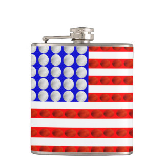 Patriots Vinyl Wrapped Flask
