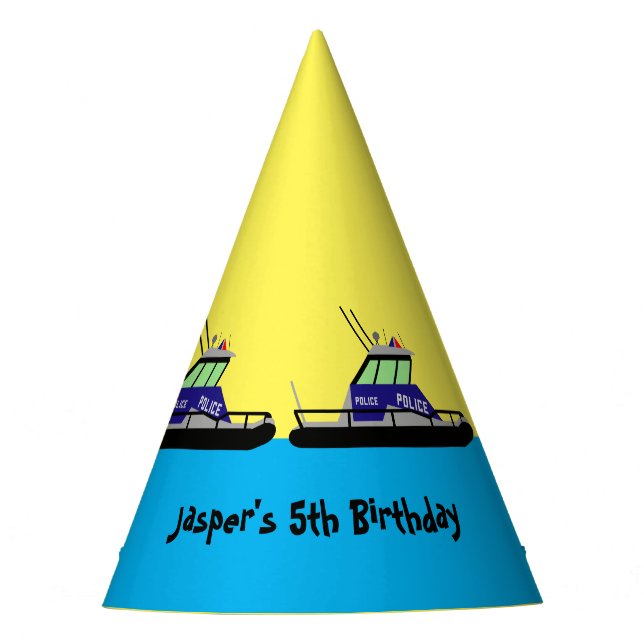 Patrol Boat Party Hat (Front)