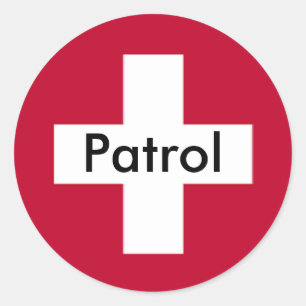 Patrol Sticker - One