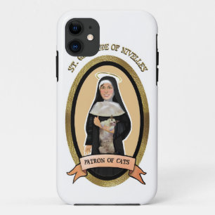 Patron Saint of Cats Iphone case