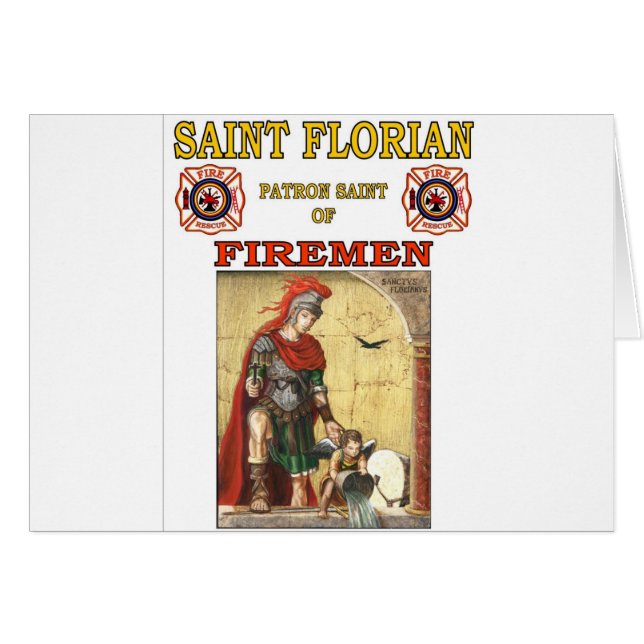 PATRON SAINT OF FIREMEN (Front Horizontal)