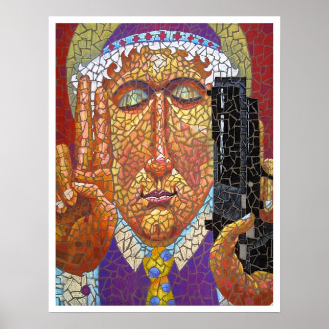 Patron Saint of Gun Control Poster (Front)