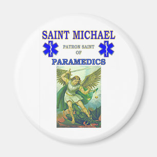 PATRON SAINT OF PARAMEDICS MAGNET