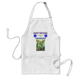 PATRON SAINT OF PARAMEDICS STANDARD APRON