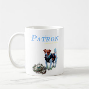 Patron the Ukrainian Pyrotechnician Dog   Coffee Mug