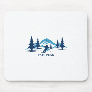 Pats Peak New Hampshire Ski Resort Skiing Skier _1 Mouse Pad