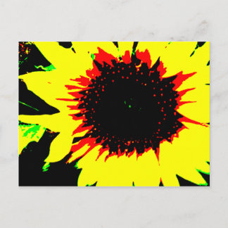 Patsy and Mandy Sunflower Postcard