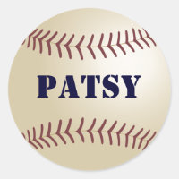 Patsy Baseball Sticker / Seal