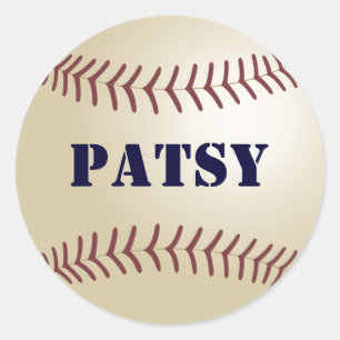 Patsy Baseball Sticker / Seal