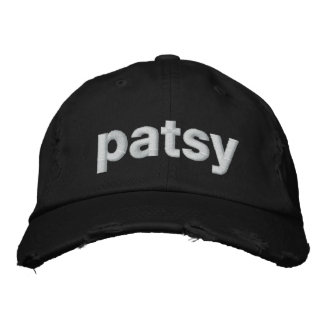 patsy embroidered hat