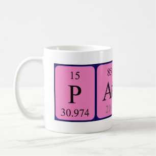 Patsy periodic table name mug