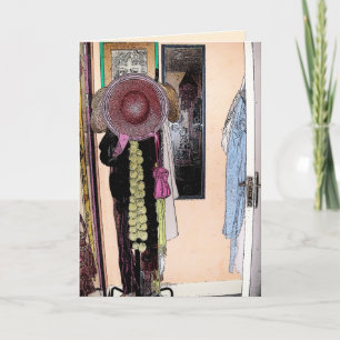 Patsy's Hat & Scarf - Letter Card