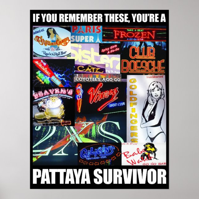 Pattaya Survivor Poster (Front)