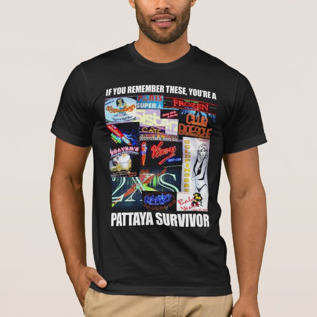 Pattaya Survivor T-Shirt (Front)