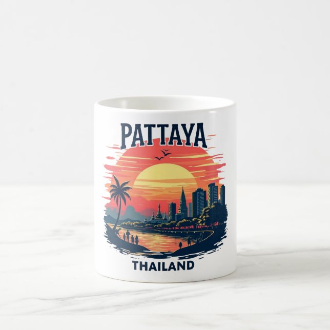 pattaya thailand coffee mug (Center)