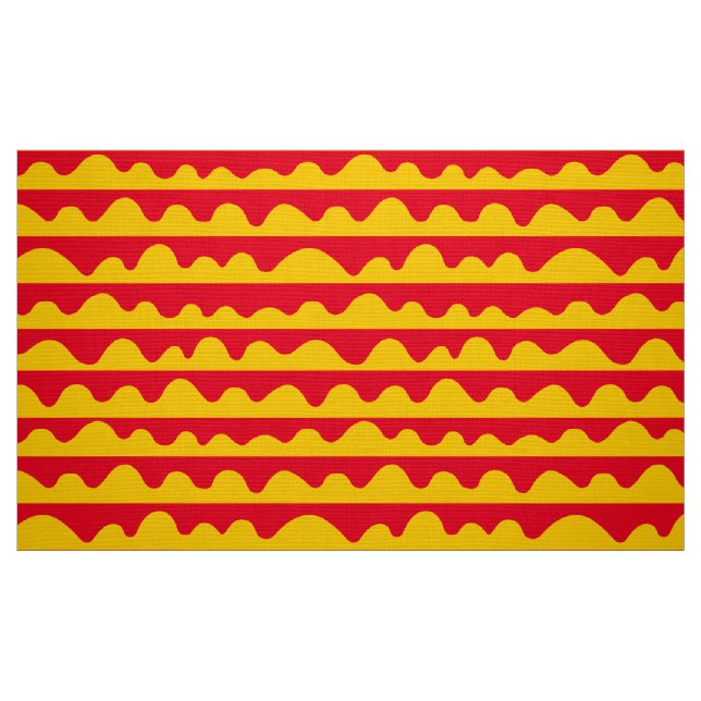 Pattern 020815 - Amber and Red Fabric (Fat Quarter)