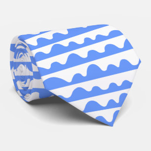 Pattern 020815 - Baby Blue and White Tie