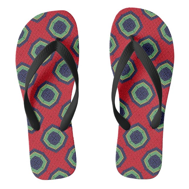 Pattern - 1424 thongs (Footbed)