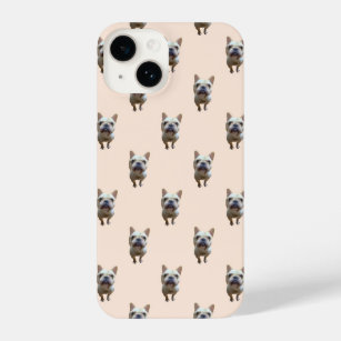 pattern_1_french bulldog_1 iPhone case
