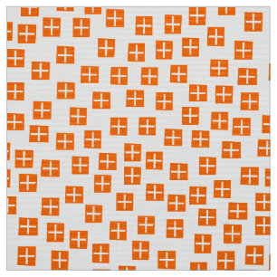 Pattern 270715 - Orange and White Fabric