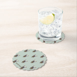pattern_2_french bulldog_2 paper coaster