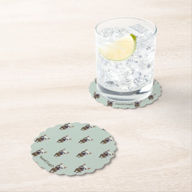 pattern_2_french bulldog_2 paper coaster (Insitu)
