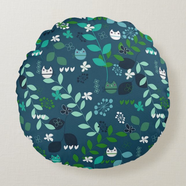 pattern 2 round cushion (Front)